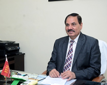 Photo of Prof. S.S. Bhakar (Vice Chancellor) of ITM University