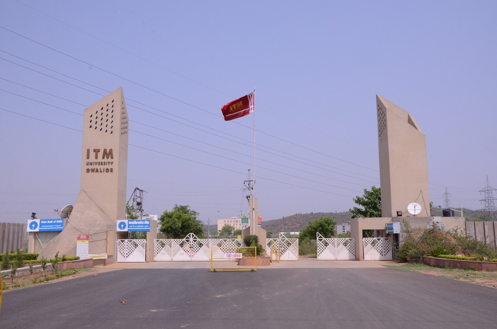 ITM University Main gate